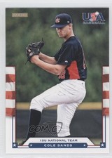 2012 Panini USA Baseball National Team Cole Sands #60 0b7