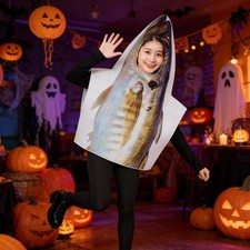 Disfraz de Pez Adulto Unisex Disfraz de Halloween para Halloween Carnaval Performance