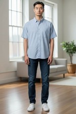 Travis Mathew Men's Size Large  Button Down Dress Shirt Casual Wear