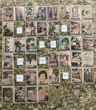 Vintage The Monkees Don Russ Trading Cards Lot Of 60 Hand Signed Note By Micky D