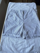 New M/S Collection Ladies Stripe Size 16 Shorts 98% Cotton