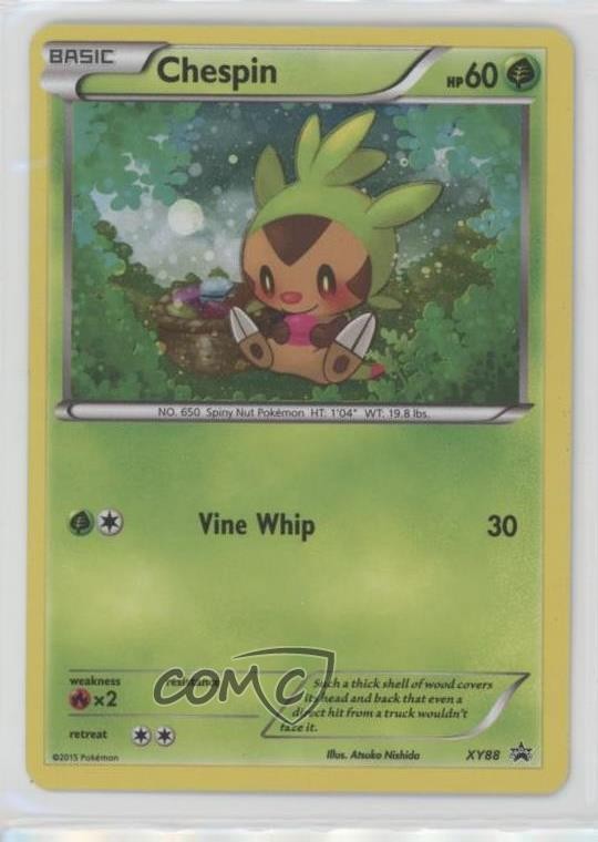 Chespin Pokémon XY Black Star Promo #XY88