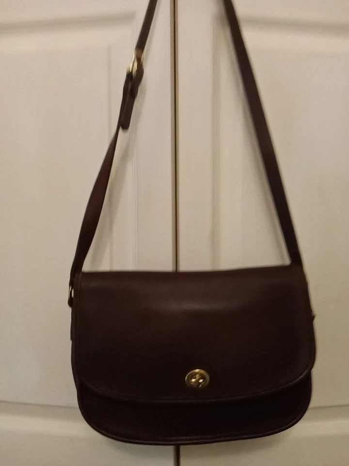 NWT COACH VINTAGE TAN LEATHER CITY BAG BRASS 9790 BOX PLS READ DESCRIPTION - Image 2 of 4