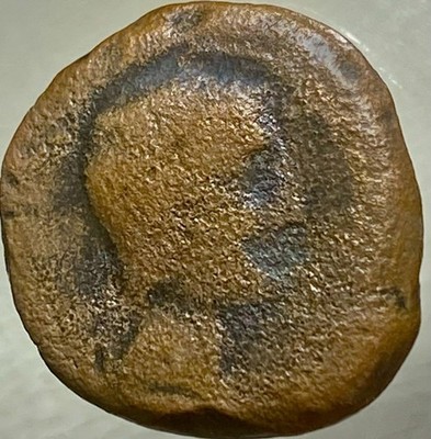 Large Ancient Celtic Coin 200BC-151BC Castulo Sphinx Iberian Oretani Celt People