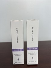 2 Pack Rodan  Fields Unblemish Invisible Matte Defense SPF 30 Gel