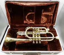 Vintage 1970 Buescher Aristocrat Cornet And Case - SN 536407