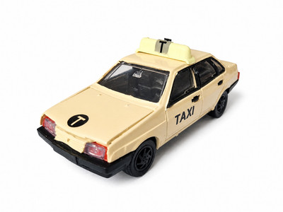 LADA Samara 21099 Taxi 1:43 Hellgelb Tantal Sammlermodell
