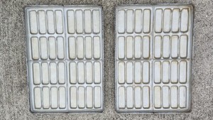 American Pan 08706 Aluminized Steel Bakery Mold Eclair Hot Dog Bun READ