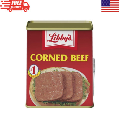 Libby s Corned Beef Canned Meat 12 oz Fully Cooked High Protein Keto Ready to Ea