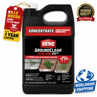 Ortho GroundClear Year Long Vegetation Killer2 Concentrate Weed Killer 1 Gal
