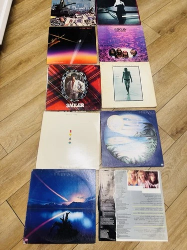 70s 80s Vinyl LP Albums 12" Rock Elton John Joe Walsh Supertramp Lot of 10