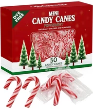 Party Favors & Decorations, Stocking Fillers, Mini Candy Cane Individually 