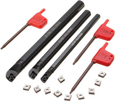 CNC Tornio Titolare Tornio Barra Di Alesatura 3Pcs S07K-SCLCR06 S10K-SCLCR06 S12