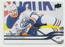 2025-26 UPPER DECK HOLIDAY GREEN PARALLEL CANADA EXCLUSIVE ZACH HYMAN EDMONTON