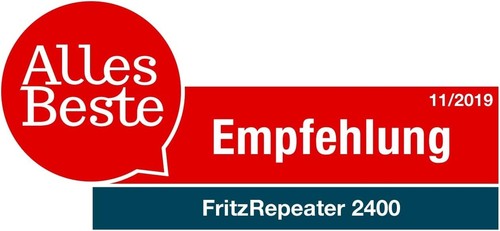 AVM compatible FRITZ!Repeater 2400, 802.11a/b/g/n/ac, 2,4GHz/5GHz - Picture 4 of 7