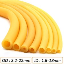 Natural Latex Rubber Tube Tubing Surgical Band Elastic Slingshot Hunting Fishing