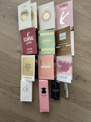 14tlg. Parfüm Set: JPG, Paco Rabanne, Gisada, CK One, Tous, Ex Nihilo, Parle Moi