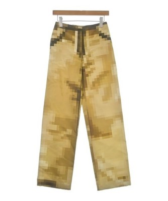 LOEWE Pants (Other) YellowxBrownxKhakietc.(Patterned) 2200639979076