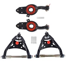 4pcs Control Arm Kit Upper Lower Fits 1965-1970 Chevy Bel Air Caprice Impala