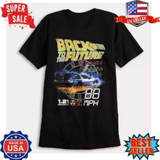Back to the Future 88mph Tee Size Classic S-5XL T-Shirt