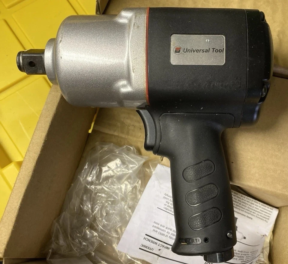 Llave de impacto Universal Tool 3/4 - 1.200 pies lb. Par delantero y reverso NUEVO Foto 2 de 3