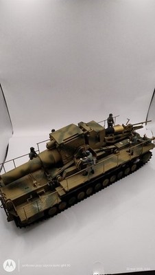 Built and painted 1/35 - German Gerate 041 54cm Morser Thor