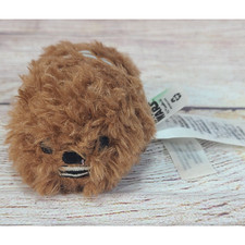 Disney Store Star Wars Plush Chewbacca Tsum Tsum Stuffed Animal Toy Brown 3"
