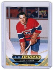 2024-25 Upper Deck #C382 Bernie Geoffrion UD Canvas
