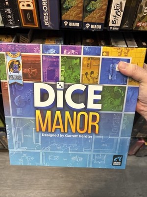 Dice Manor Board Game New Sealed Paper or Plastic