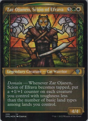 Zar Ojanen, Scion of Efrava (Showcase) FOIL NM #326 Dominaria United MTG