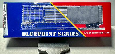 BRANCHLINE BLUEPRINT H0 Kit#2004 50' SINGLE DOOR Boxcar 9'DR Lehigh Valley #8915
