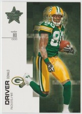 2007 Leaf Rookies and Stars #22 Donald Driver - Green Bay Packers