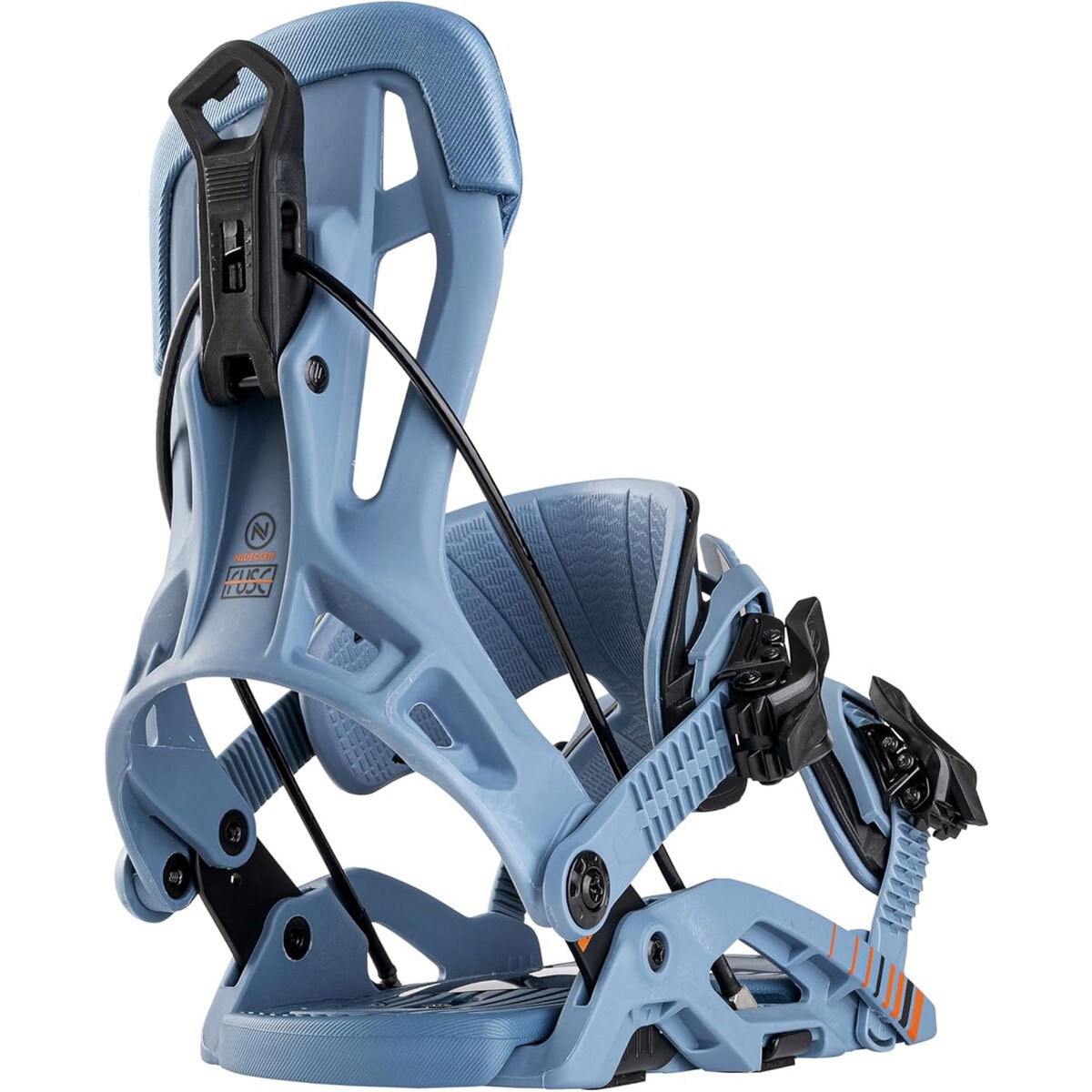 NIDECKER Men's Flow Fuse Fusion Slateblue Snowboard Bindings (N.25