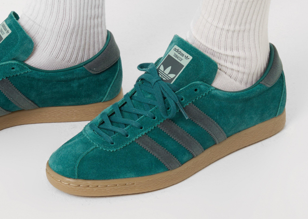 Size 7.5 - adidas Tobacco Gruen Dark Green for sale online Size 7.5 - adidas Tobacco Gruen Dark Green for sale online