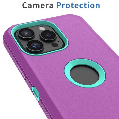 For Apple iPhone 13/13 Pro/13 Pro Max Protective Case Hybrid Rugged Phone Cover - Picture 47 of 54