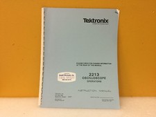 Tektronix 070-3397-00 2213 Oscilloscope Operators Instruction Manual