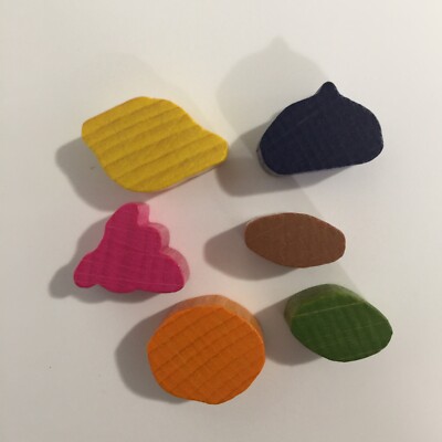 Rio Grande Games FINCA Board Game Germany - 6 Fruits Wooden Pieces