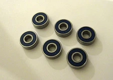 6 QTY. 608-2RS HYBRID CERAMIC BEARING 