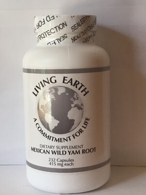 Mexican Wild Yam 240 capsules 415 mg in sealed bottles