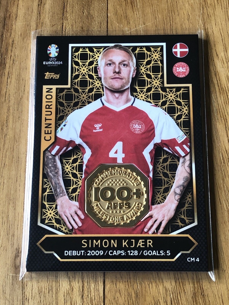 Match Attax Euro 2024 Centurion Relic Simon Kjaer Euros 2024 #CM4 Rare New Card Match Attax Euro 2024 Centurion Relic Simon Kjaer Euros 2024 #CM4 Rare New Card