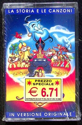 ALADDIN ALADDIN DIE GESCHICHTEN UND LIEDER DER MC SEALED SEALED Disney