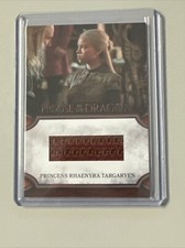 2024 Rittenhouse House Of The Dragon Princess Rhaenyra Targaryen Relic