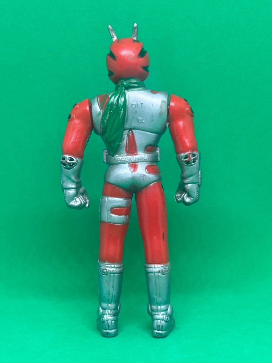 ☆ Kamen Rider ZX Retro Soft Vinyl Figure 1992 Bandai Masked Rider