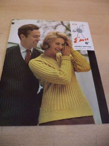 EMU womens mens V NECK JUMPER SWEATER 