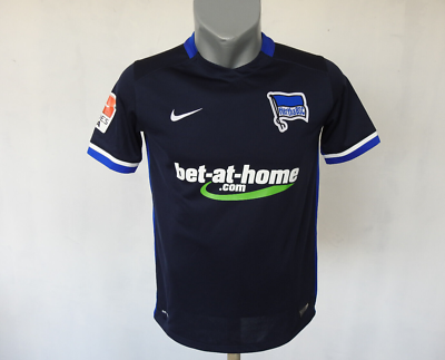 Hertha Berlin 2015 Away Jersey #24 Haraguchi Nike Blue Shirt Size