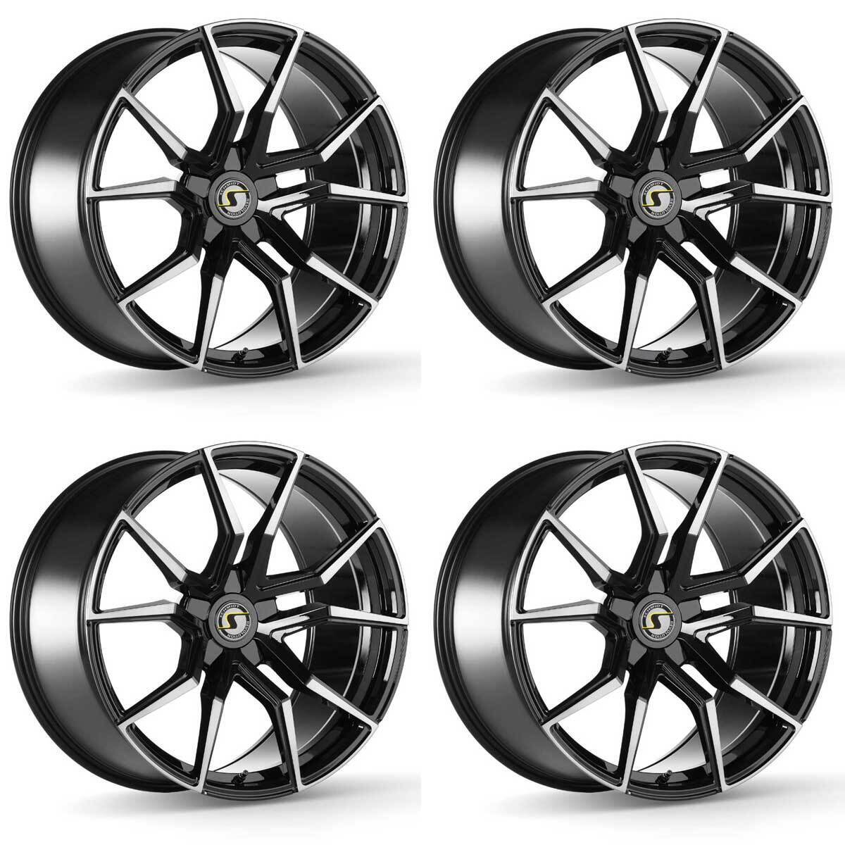 4 Schmidt Drago wheels 8.5Jx19 + 11.0Jx20 5x120,65 SW for Corvette Corvette C5 T