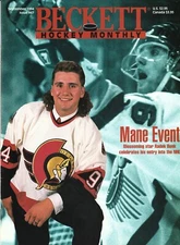 Beckett Hockey Guide September 1994 issue # 47 w/ Radek Bonk on Cover