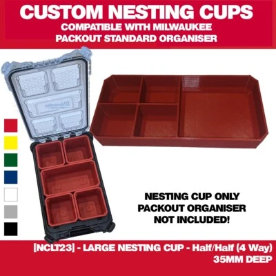 Nesting Pots (Dividers) - for Milwaukee Packout Organiser