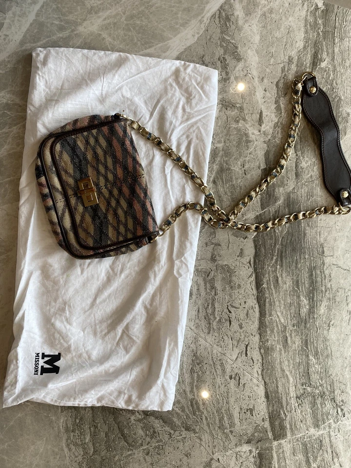 Missoni crossbody handbag iconic dress fabric Handbag - Image 2 of 4