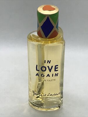 Rare! VTG In Love Again Yves Saint Laurent Eau de Toilette Spray